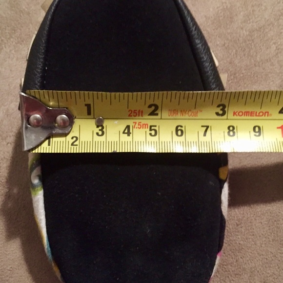 VGUC 7 8 Halloween Day of Dead Leather Moccasins - Picture 5 of 5